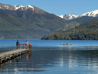 Muelle en el Lago Gutierrez
